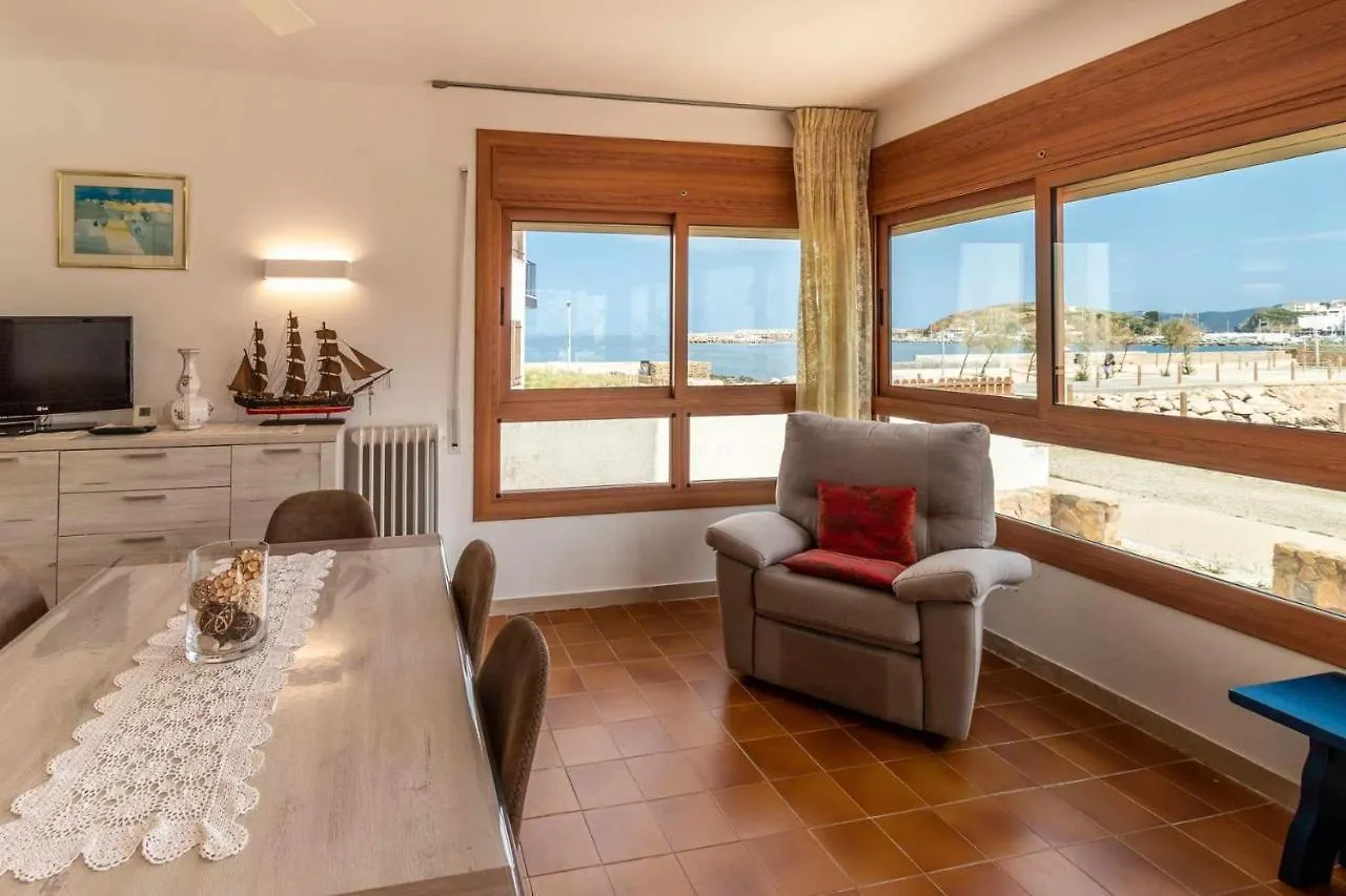 アパート Sant Carles 20 Apartamento Con Vistas Al Mar ジローナ